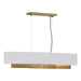 Hubbardton Forge - Four Light Pendant - Oceanus - Modern Brass- Union Lighting Luminaires Decor