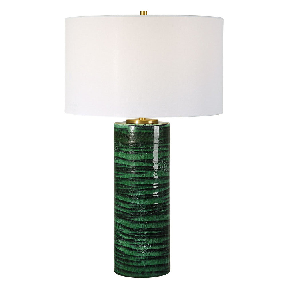 Uttermost - One Light Table Lamp - Galeno - Antiqued Brass- Union Lighting Luminaires Decor