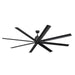 Kichler Canada - 84"Ceiling Fan - Breda - Satin Black- Union Lighting Luminaires Decor