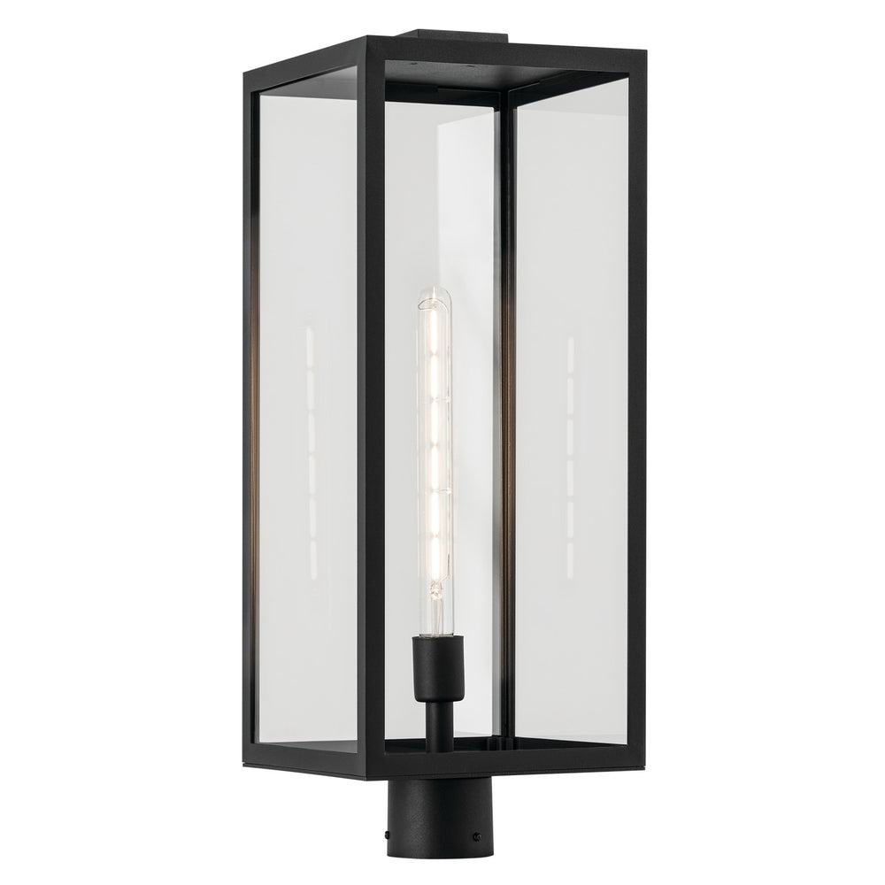 Kichler Canada - One Light Outdoor Post Mount - Branner - Textured Black- Union Lighting Luminaires Decor