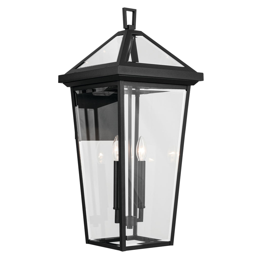 Kichler Canada - Two Light Outdoor Wall Mount - Regence - Textured Black- Union Lighting Luminaires Decor