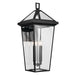Kichler Canada - Four Light Outdoor Wall Mount - Regence - Textured Black- Union Lighting Luminaires Decor
