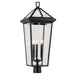 Kichler Canada - Three Light Outdoor Post Mount - Regence - Textured Black- Union Lighting Luminaires Decor