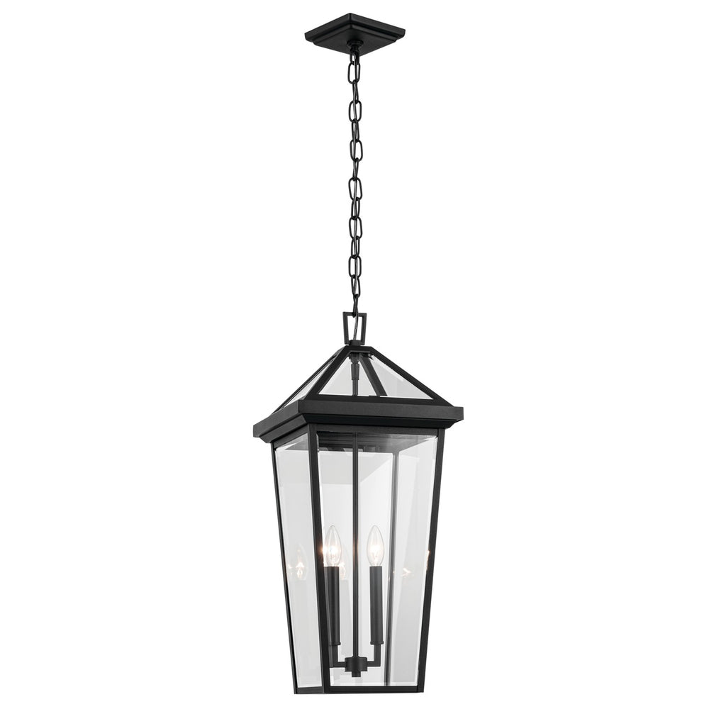 Kichler Canada - Two Light Outdoor Pendant - Regence - Textured Black- Union Lighting Luminaires Decor