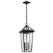 Kichler Canada - Two Light Outdoor Pendant - Regence - Textured Black- Union Lighting Luminaires Decor