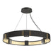 Hubbardton Forge - Six Light Pendant - Aura - Natural Iron- Union Lighting Luminaires Decor