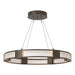 Hubbardton Forge - LED Pendant - Aura - Bronze- Union Lighting Luminaires Decor