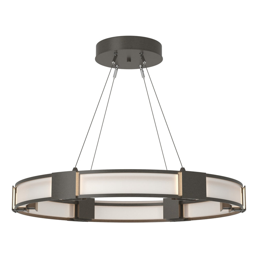 Hubbardton Forge - LED Pendant - Aura - Dark Smoke- Union Lighting Luminaires Decor