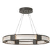 Hubbardton Forge - LED Pendant - Aura - Dark Smoke- Union Lighting Luminaires Decor