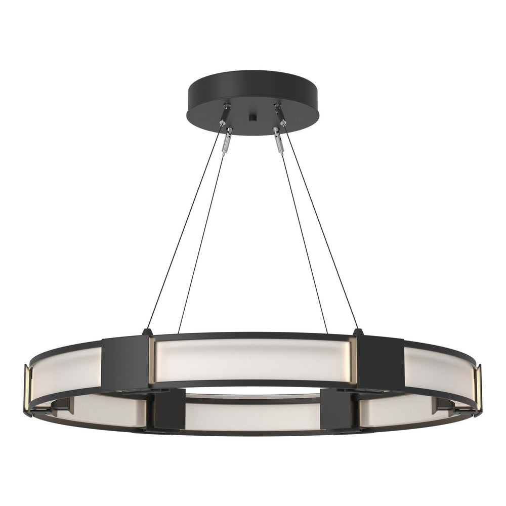 Hubbardton Forge - LED Pendant - Aura - Black- Union Lighting Luminaires Decor