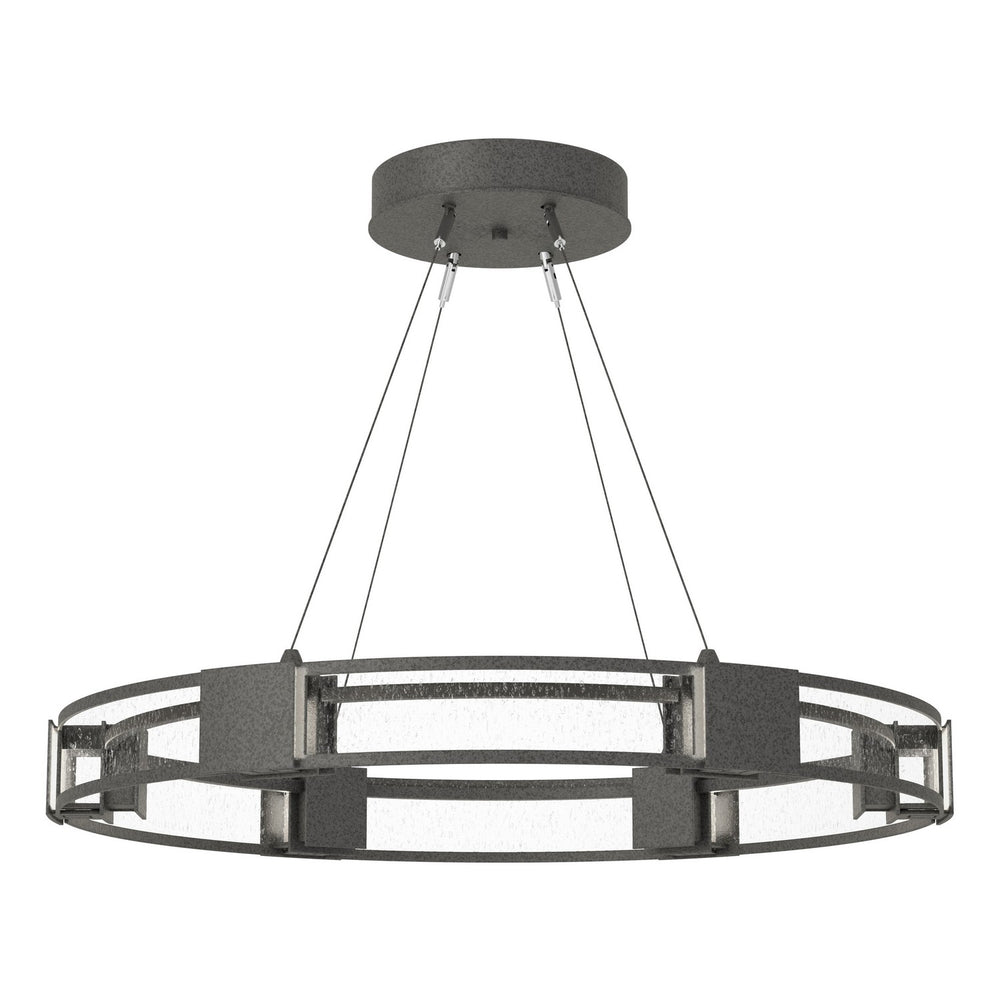 Hubbardton Forge - LED Pendant - Aura - Natural Iron- Union Lighting Luminaires Decor