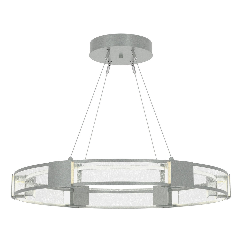 Hubbardton Forge - LED Pendant - Aura - Vintage Platinum- Union Lighting Luminaires Decor