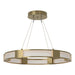 Hubbardton Forge - LED Pendant - Aura - Modern Brass- Union Lighting Luminaires Decor