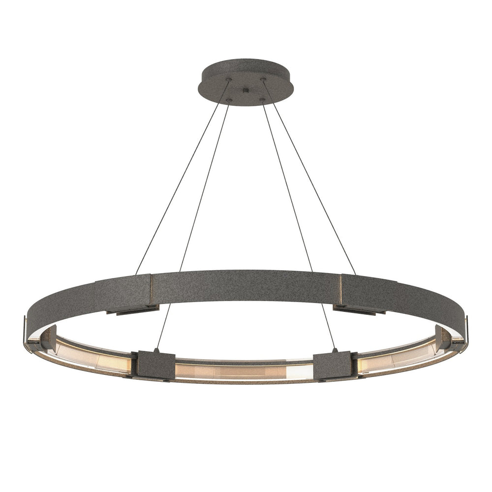Hubbardton Forge - LED Pendant - Aura - Natural Iron- Union Lighting Luminaires Decor