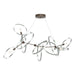 Hubbardton Forge - Six Light Pendant - Celesse - Bronze- Union Lighting Luminaires Decor