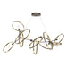 Hubbardton Forge - Six Light Pendant - Celesse - Bronze- Union Lighting Luminaires Decor
