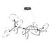 Hubbardton Forge - Six Light Pendant - Celesse - Oil Rubbed Bronze- Union Lighting Luminaires Decor