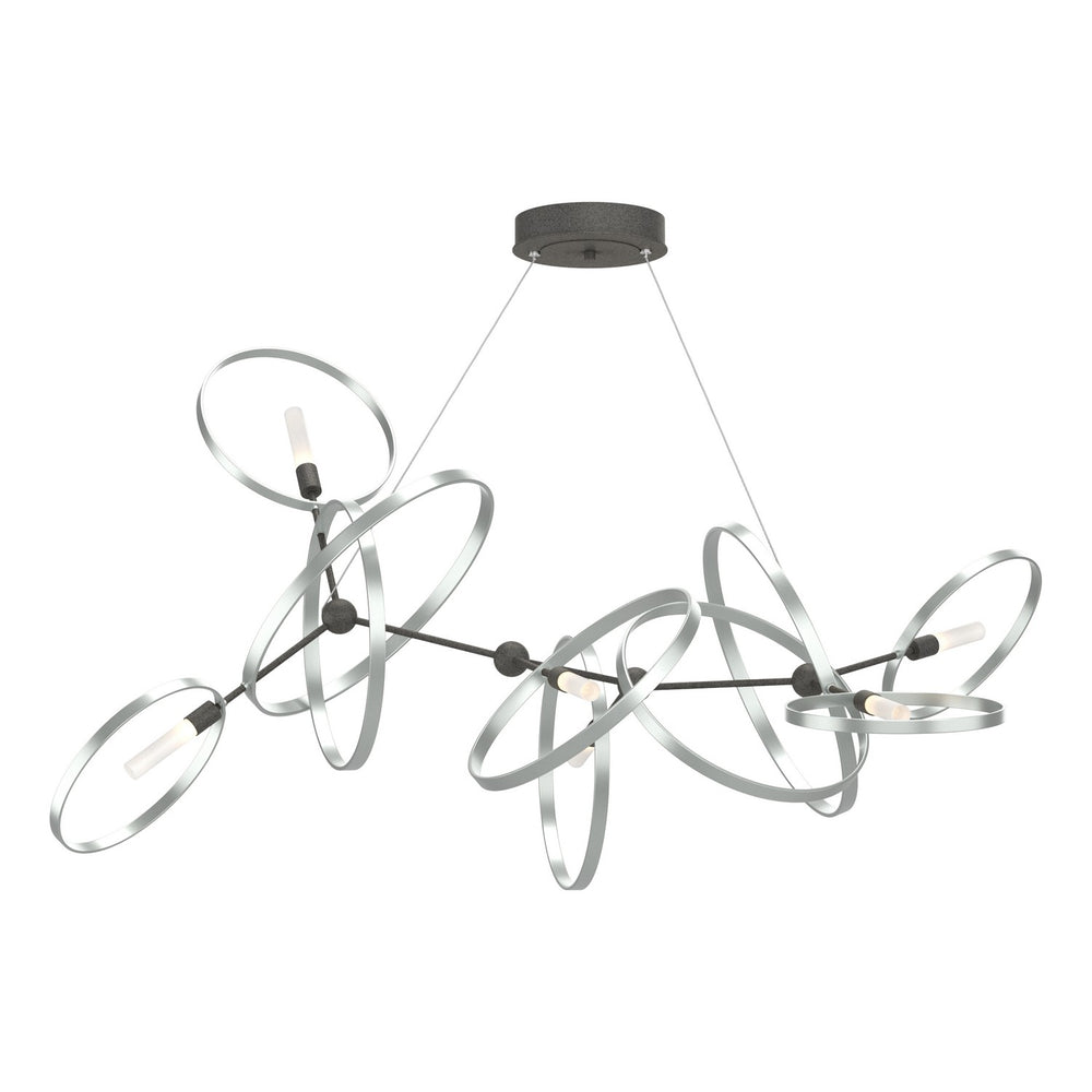 Hubbardton Forge - Six Light Pendant - Celesse - Natural Iron- Union Lighting Luminaires Decor