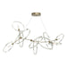 Hubbardton Forge - Six Light Pendant - Celesse - Soft Gold- Union Lighting Luminaires Decor