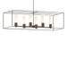 Hubbardton Forge - Six Light Pendant - Portico - Bronze- Union Lighting Luminaires Decor