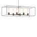 Hubbardton Forge - Six Light Pendant - Portico - Bronze- Union Lighting Luminaires Decor
