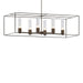 Hubbardton Forge - Six Light Pendant - Portico - Bronze- Union Lighting Luminaires Decor