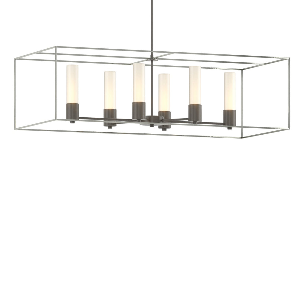 Hubbardton Forge - Six Light Pendant - Portico - Dark Smoke- Union Lighting Luminaires Decor