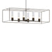 Hubbardton Forge - Six Light Pendant - Portico - Oil Rubbed Bronze- Union Lighting Luminaires Decor