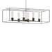 Hubbardton Forge - Six Light Pendant - Portico - Oil Rubbed Bronze- Union Lighting Luminaires Decor