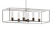 Hubbardton Forge - Six Light Pendant - Portico - Oil Rubbed Bronze- Union Lighting Luminaires Decor