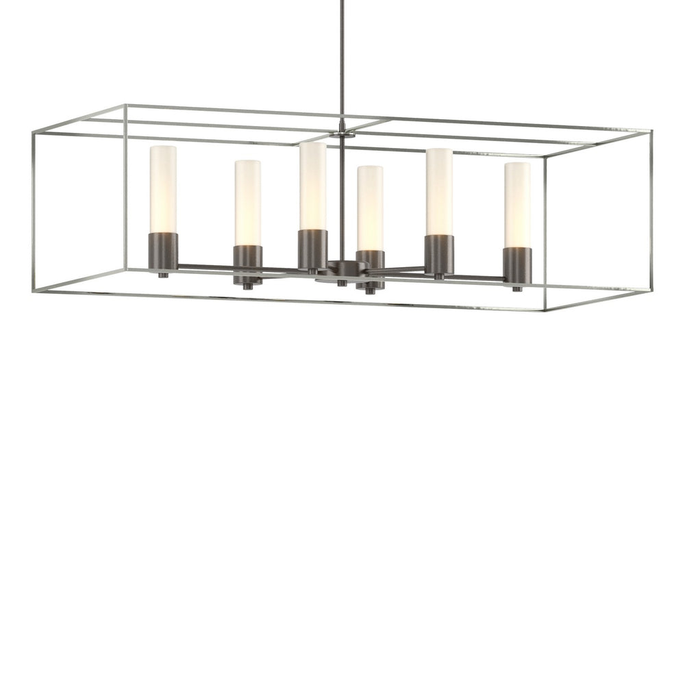 Hubbardton Forge - Six Light Pendant - Portico - Oil Rubbed Bronze- Union Lighting Luminaires Decor