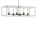 Hubbardton Forge - Six Light Pendant - Portico - Natural Iron- Union Lighting Luminaires Decor