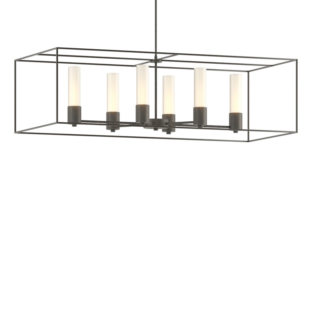 Hubbardton Forge - Six Light Pendant - Portico - Natural Iron- Union Lighting Luminaires Decor