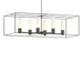 Hubbardton Forge - Six Light Pendant - Portico - Natural Iron- Union Lighting Luminaires Decor
