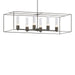 Hubbardton Forge - Six Light Pendant - Portico - Natural Iron- Union Lighting Luminaires Decor