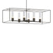 Hubbardton Forge - Six Light Pendant - Portico - Natural Iron- Union Lighting Luminaires Decor