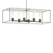 Hubbardton Forge - Six Light Pendant - Portico - Natural Iron- Union Lighting Luminaires Decor