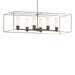 Hubbardton Forge - Six Light Pendant - Portico - Natural Iron- Union Lighting Luminaires Decor