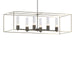 Hubbardton Forge - Six Light Pendant - Portico - Natural Iron- Union Lighting Luminaires Decor