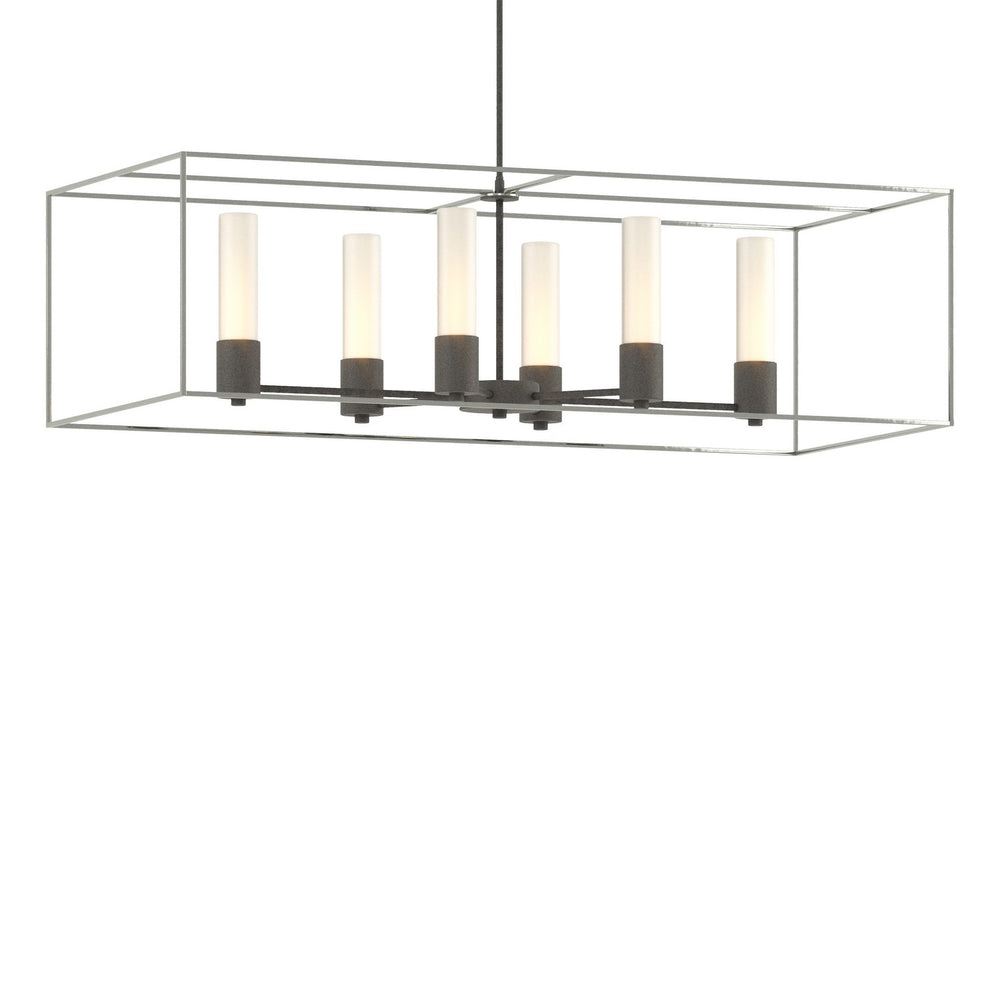 Hubbardton Forge - Six Light Pendant - Portico - Natural Iron- Union Lighting Luminaires Decor