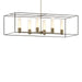 Hubbardton Forge - Six Light Pendant - Portico - Soft Gold- Union Lighting Luminaires Decor