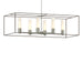 Hubbardton Forge - Six Light Pendant - Portico - Sterling- Union Lighting Luminaires Decor