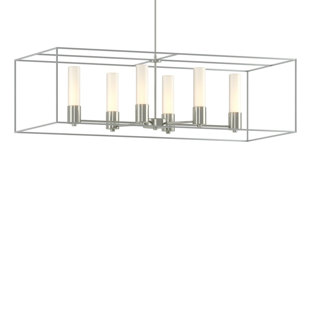 Hubbardton Forge - Six Light Pendant - Portico - Sterling- Union Lighting Luminaires Decor