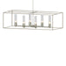 Hubbardton Forge - Six Light Pendant - Portico - Sterling- Union Lighting Luminaires Decor