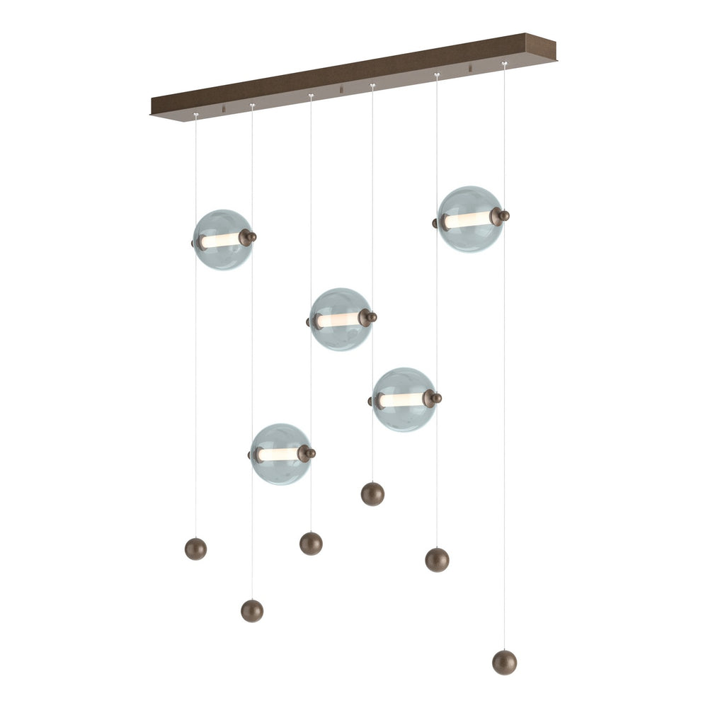 Hubbardton Forge - LED Pendant - Abacus - Bronze- Union Lighting Luminaires Decor