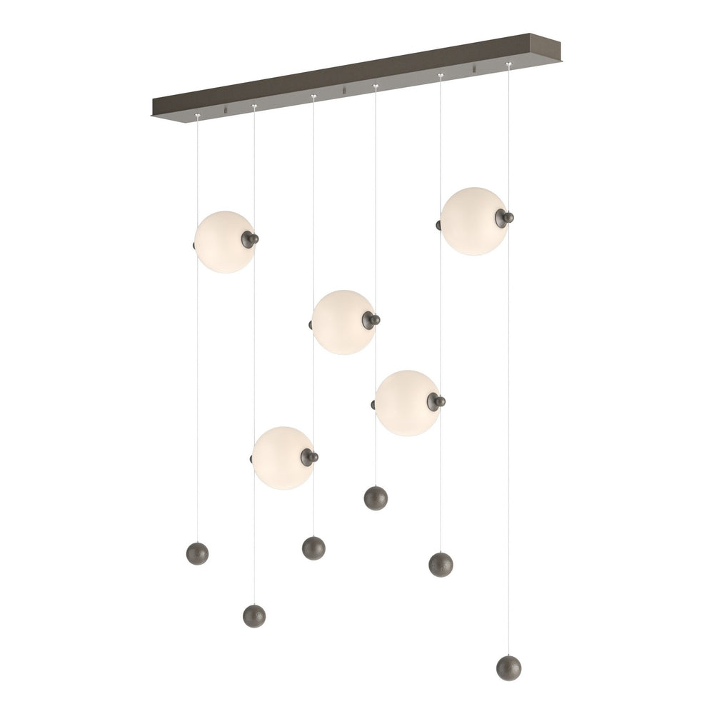 Hubbardton Forge - LED Pendant - Abacus - Dark Smoke- Union Lighting Luminaires Decor
