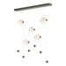 Hubbardton Forge - LED Pendant - Abacus - Dark Smoke- Union Lighting Luminaires Decor