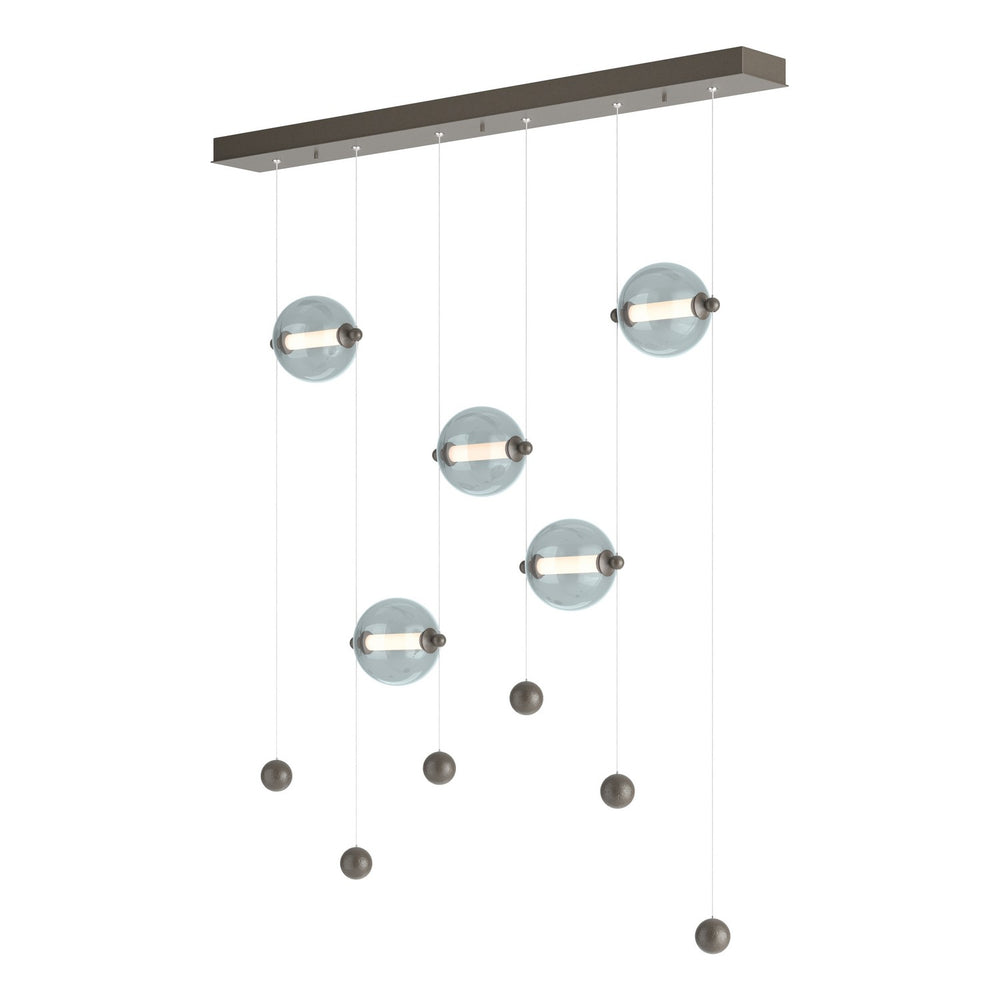 Hubbardton Forge - LED Pendant - Abacus - Dark Smoke- Union Lighting Luminaires Decor