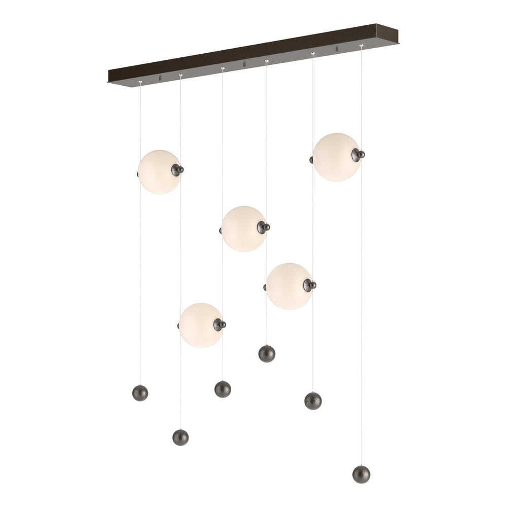 Hubbardton Forge - LED Pendant - Abacus - Oil Rubbed Bronze- Union Lighting Luminaires Decor