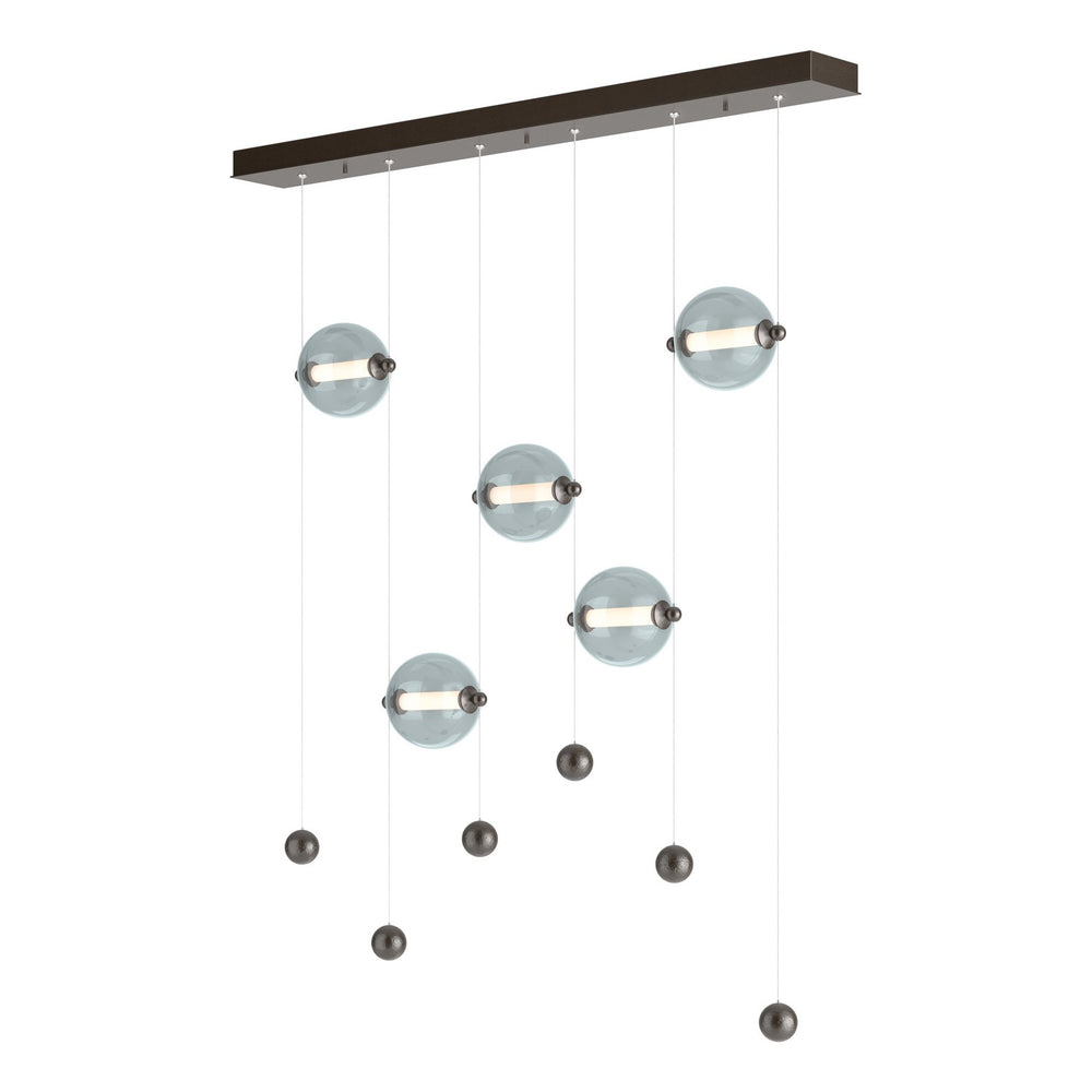 Hubbardton Forge - LED Pendant - Abacus - Oil Rubbed Bronze- Union Lighting Luminaires Decor
